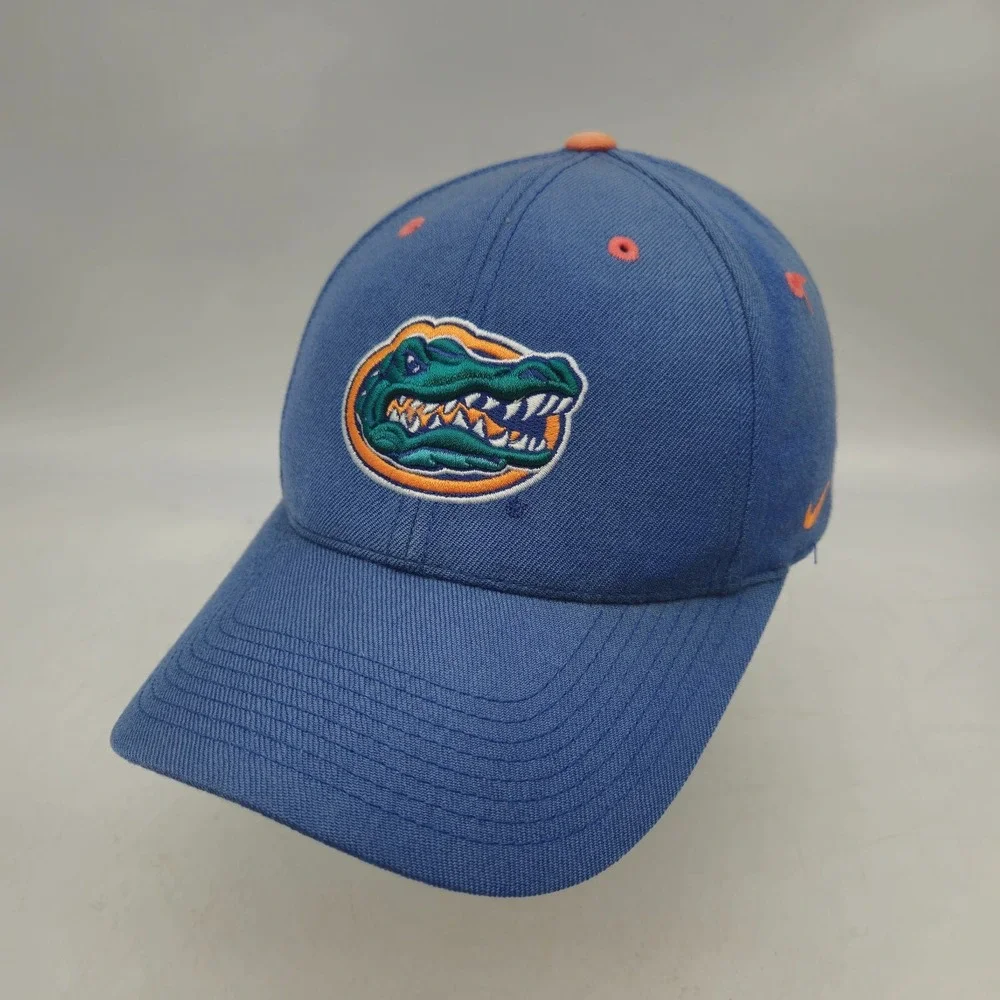 Nike Florida Gators Strapback Hat Baseball Cap Blue SEC Football Embroidered